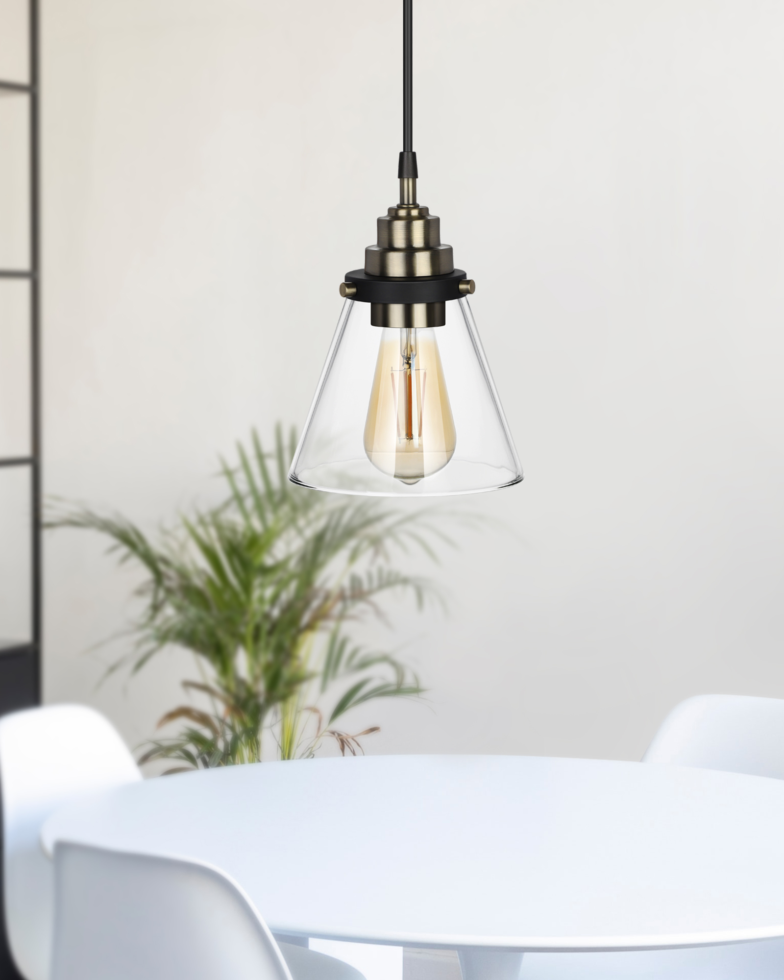 EDISHINE 1 - Light Nickel Pendant-HHPL08A