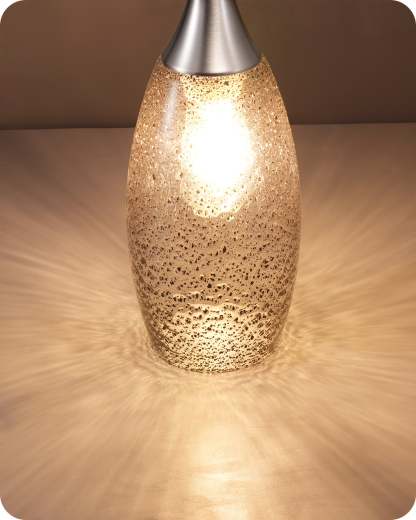 EDISHINE Handcrafted Art Glass Pendant Light Fixture-HHPL08D-B2B