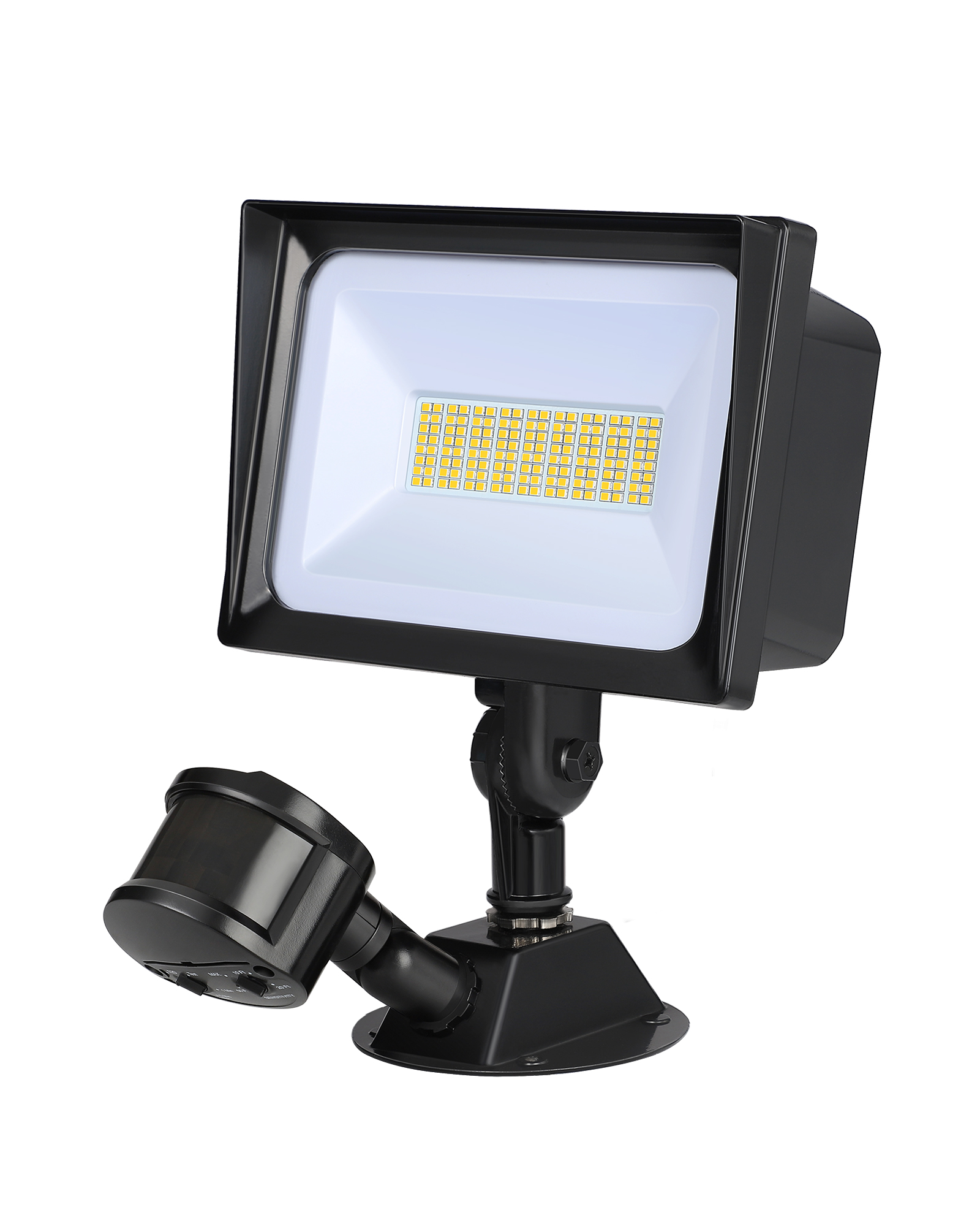 EDISHINE 65W LED Security Lights Motion Sensor Outdoor Light, 6670LM Dusk to Dawn Flood Light, 3 Modes, 5000K, IP65 Waterproof, Exterior Flood Light for Garage, Yard-HHSL04A1