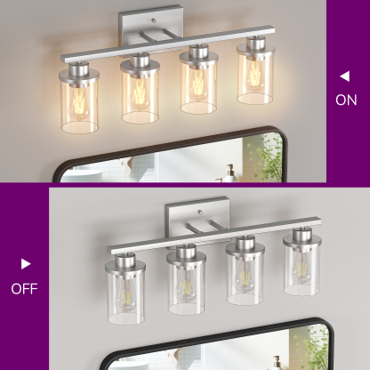 EDISHINE Light Dimmable Vanity Light-HHVL04N