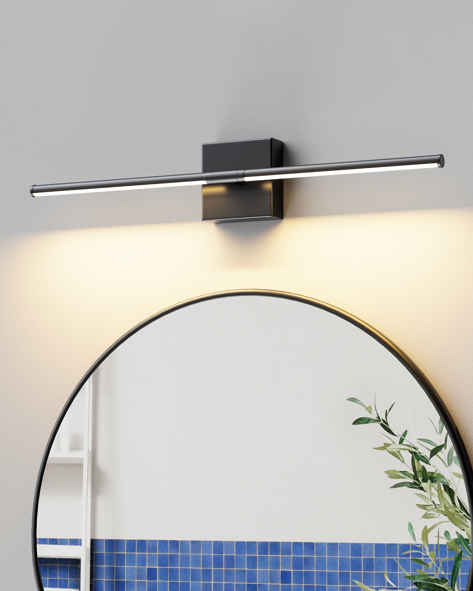EDISHINE Light 26'' Dimmable Led Bath Bar-HHVL05A
