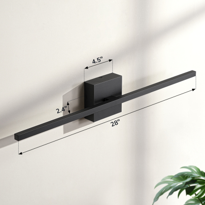 EDISHINE 28” Dimmable Led Bath Bar-HHVL05B
