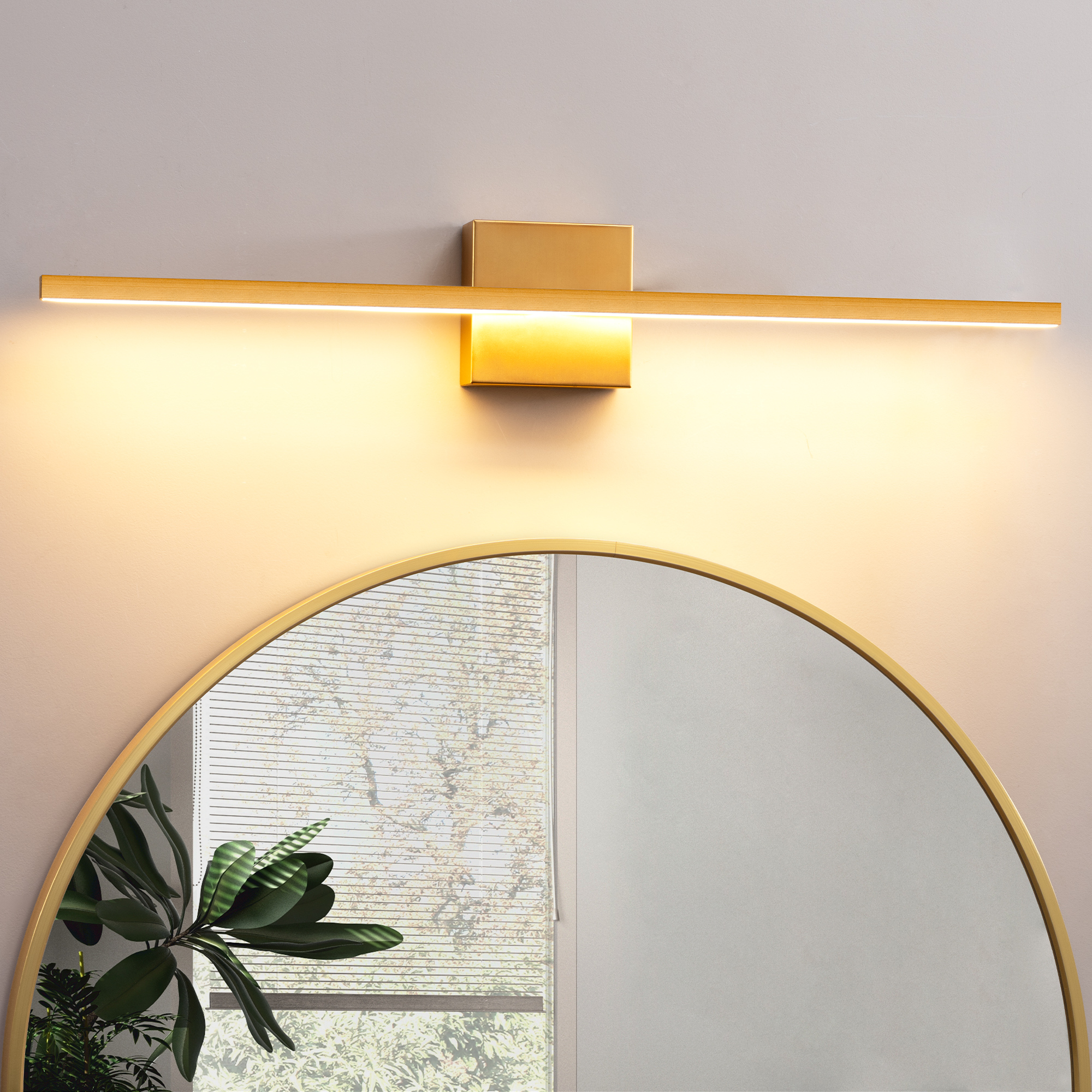 EDISHINE 28” Dimmable Led Bath Bar-HHVL05D