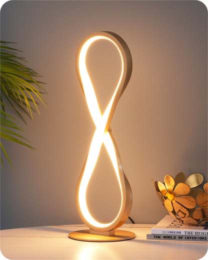 EDISHINE LED  Touch Control Table Lamp-HLTL02V