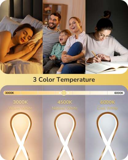 EDISHINE LED  Touch Control Table Lamp-HLTL02V