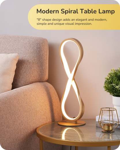 EDISHINE LED  Touch Control Table Lamp-HLTL02V