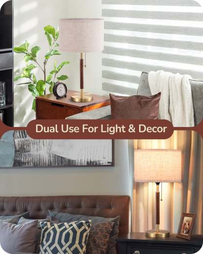 EDISHINE Vintage Table Lamp-HLTL05S