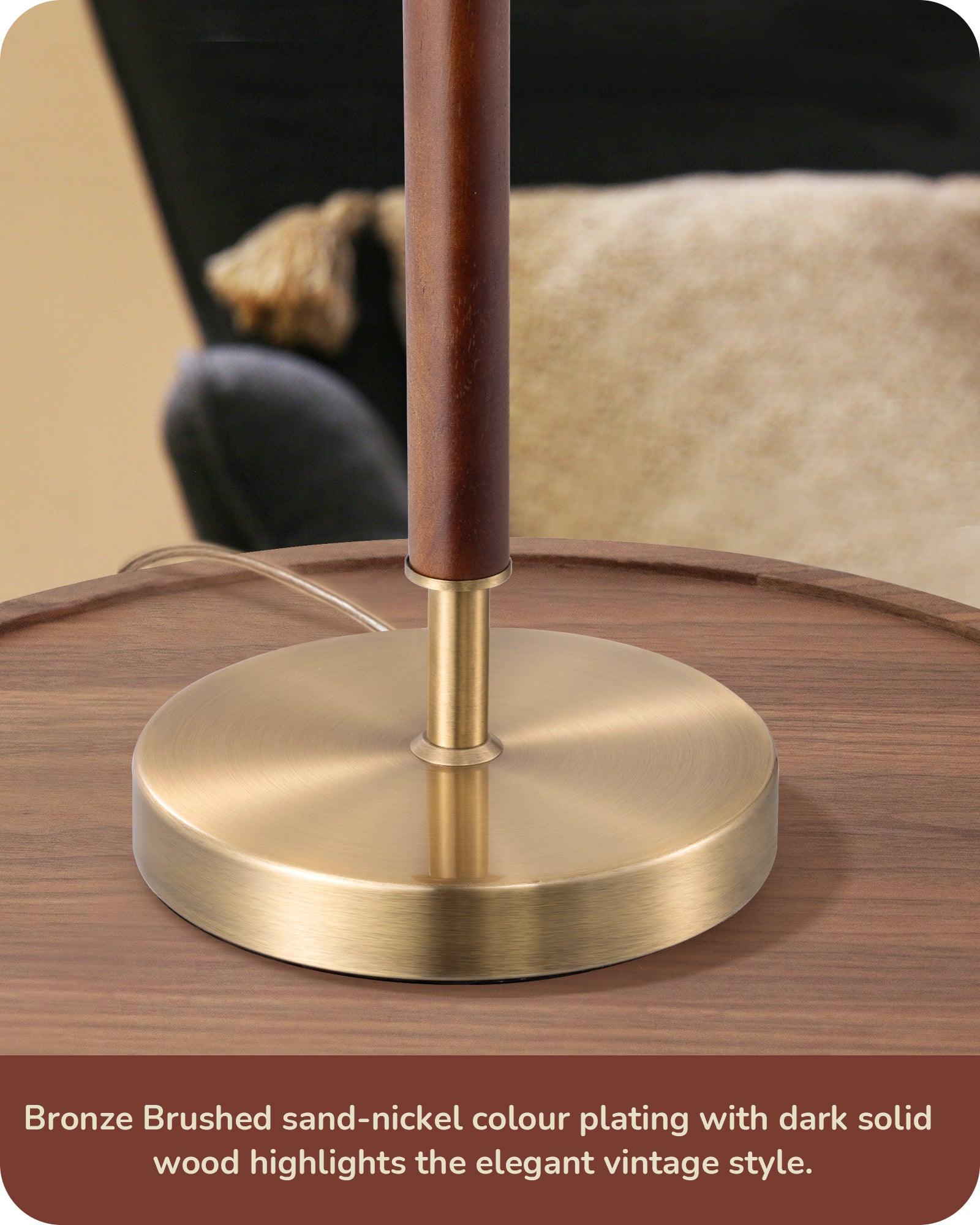 EDISHINE Vintage Table Lamp-HLTL05S