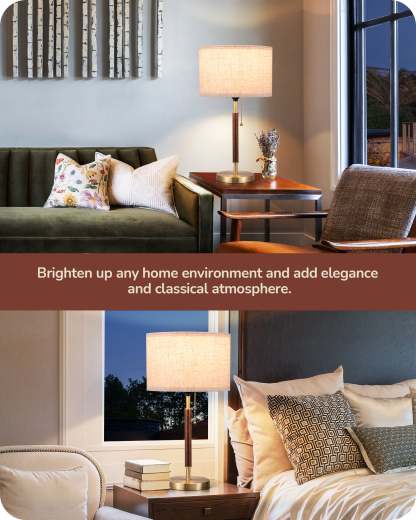 EDISHINE Vintage Table Lamp-HLTL05S