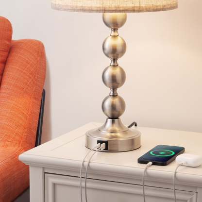 EDISHINE Metal USB Table Lamp-HLTL06H