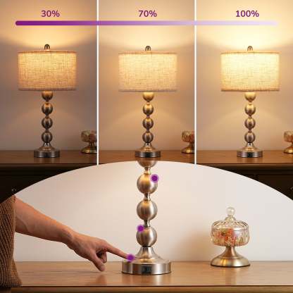 EDISHINE Metal USB Table Lamp-HLTL06H