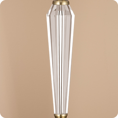 EDISHINE Dimmable Crystal Table Lamp With Touch Control-HLTL06J
