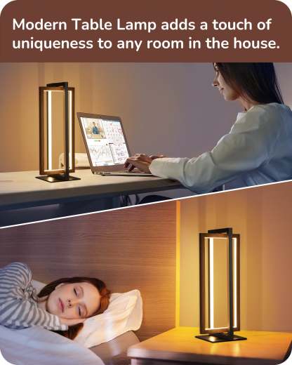 EDISHINE Modern Stepless Dimmable LED Table Lamp-HLTL12F