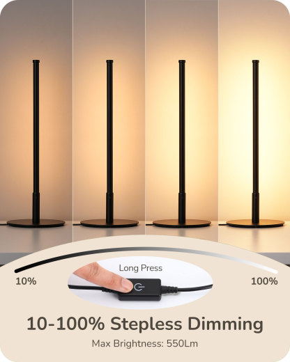 EDISHINE Dimmable LED Table Lamp-HLTL12U