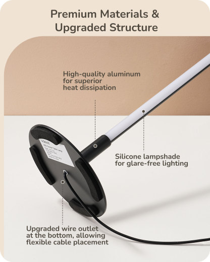 EDISHINE Dimmable LED Table Lamp-HLTL12U