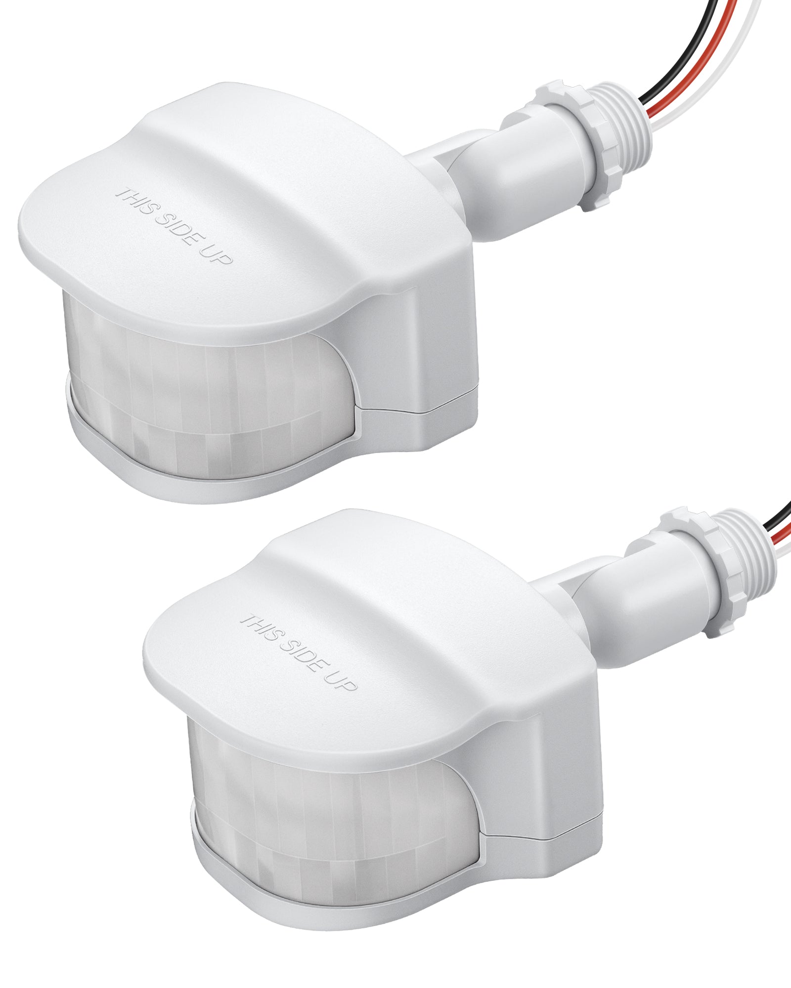 缺货下架EDISHINE Outdoor Motion Sensor with 240° Detection, White, 2 Pack-HMSS10E