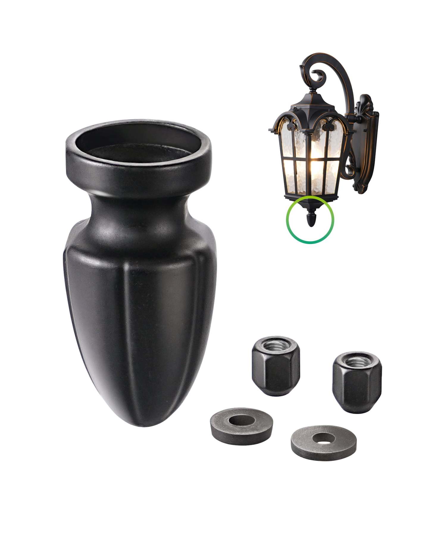 Outdoor Wall Light Accessory-HOWL06J-P1