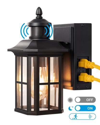 李琦告知FBA库存不可借下架，后续海外仓有库存可上架EDISHINE Dusk to Dawn Outdoor Wall Lights with Motion Sensor & GFCI Outlet-F1HOWL08A