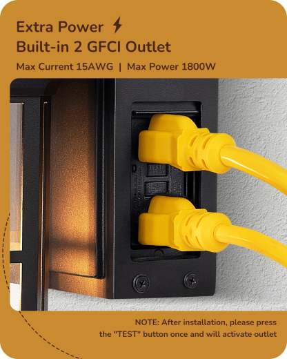 李琦告知FBA库存不可借下架，后续海外仓有库存可上架EDISHINE Dusk to Dawn Outdoor Wall Lights with Motion Sensor & GFCI Outlet-F2HOWL08A