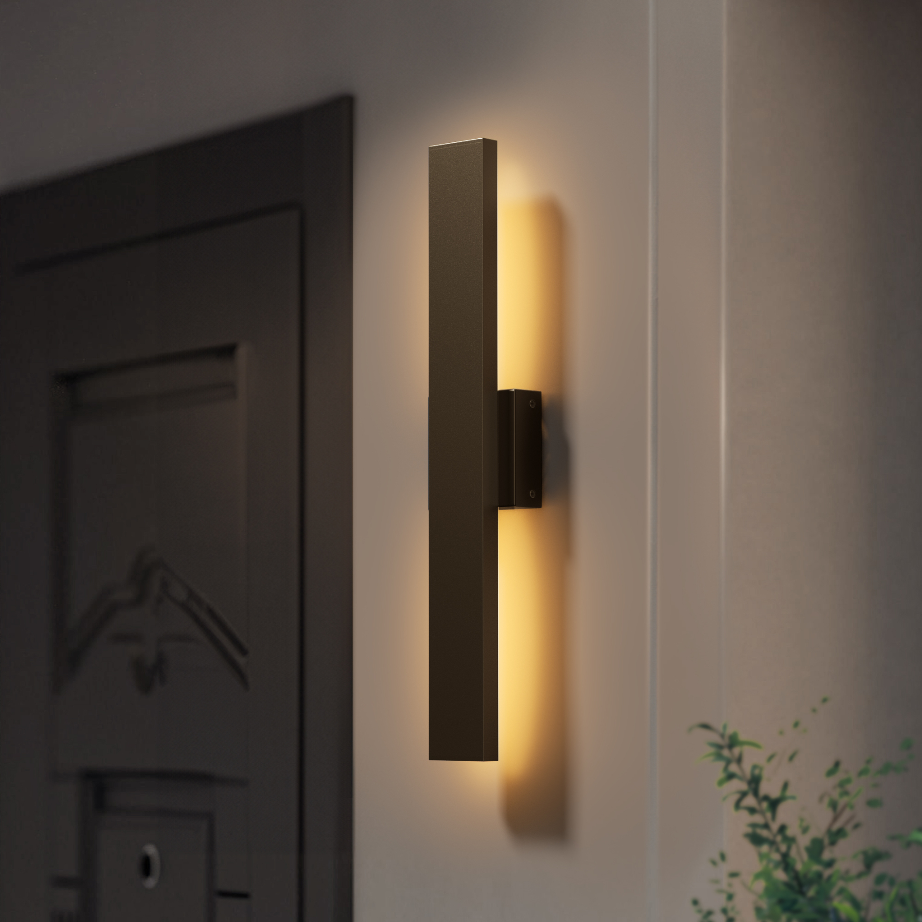 EDISHINE Outdoor Dimmable LED Wall Light-HOWL22C