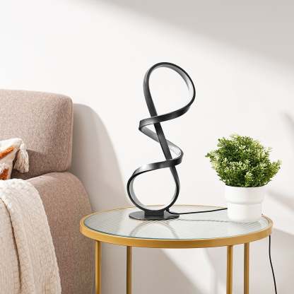 EDISHINE LED Table Lamp,Touch Control,3 Color Temperature,Stepless Dimming,Max 475LM-HWTL02X