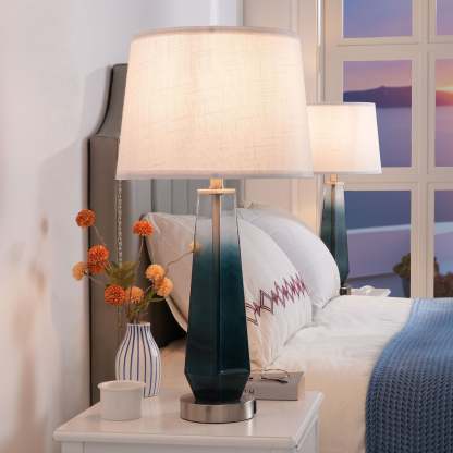 EDISHINE Metal USB Table Lamp,Set of 2-HWTL07B