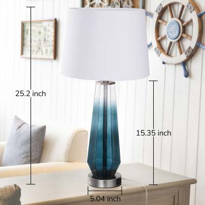 EDISHINE Metal USB Table Lamp,Set of 2-HWTL07B