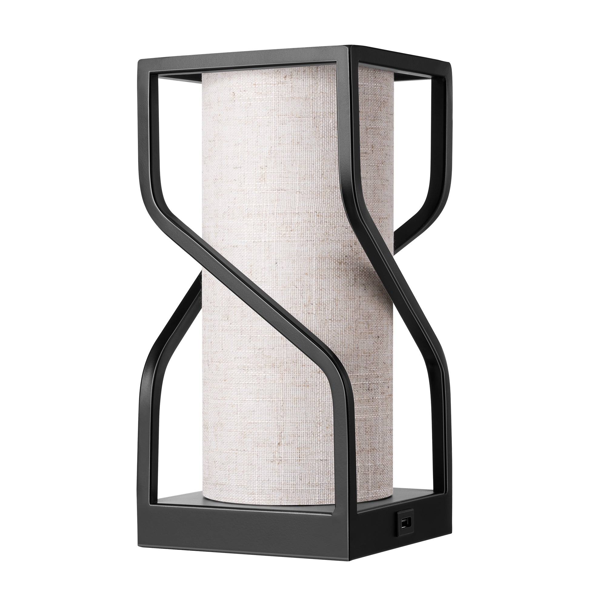 EDISHINE Metal USB Table Lamp, Beige-HWTL12B