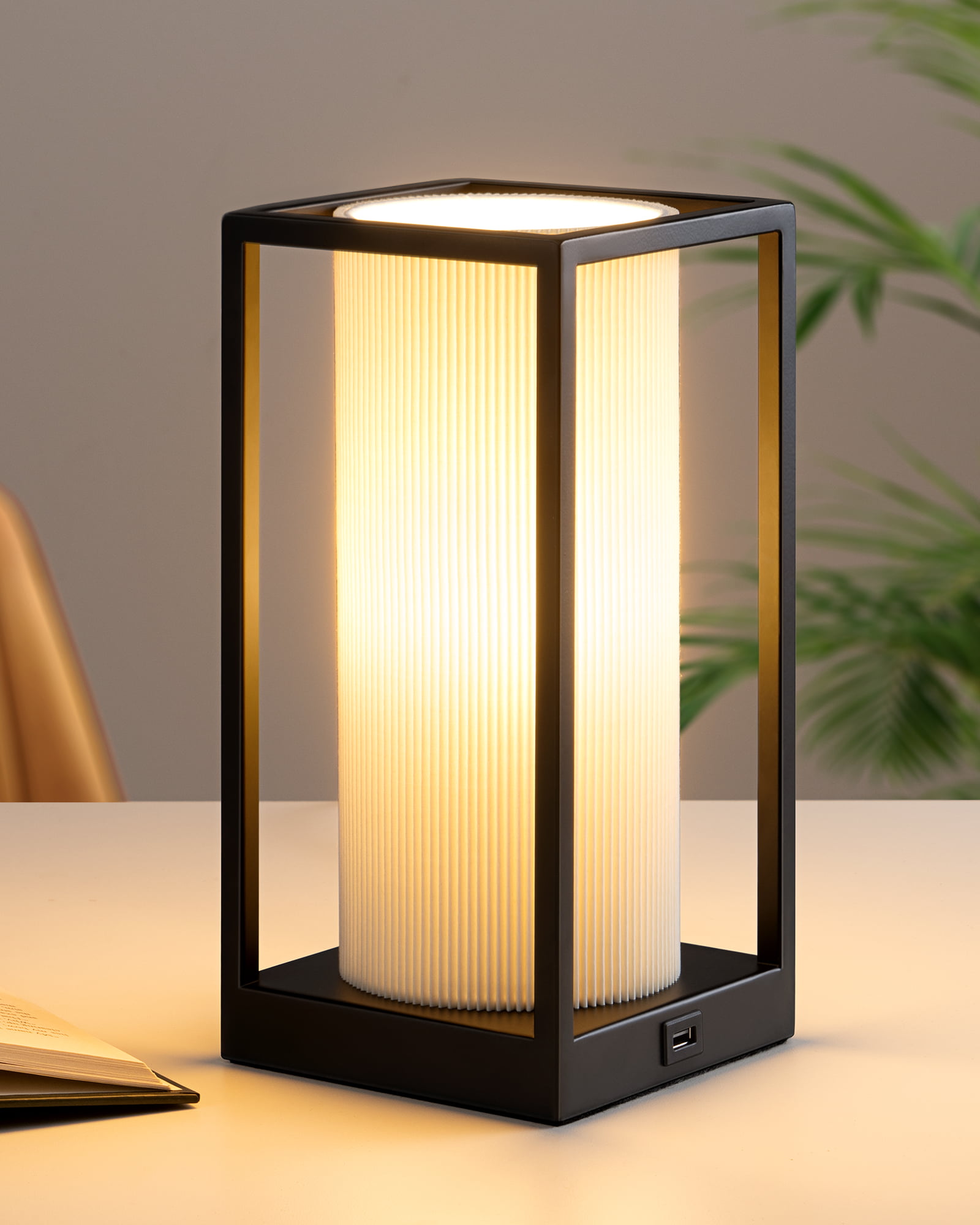 EDISHINE Metal USB Table Lamp-HWTL12D