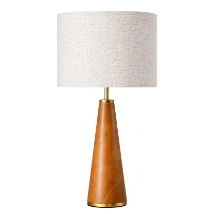 EDISHINE Solid Wood Base Table Lamp-HWTL15A