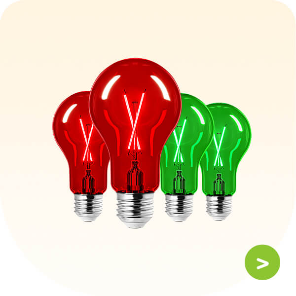 Colored Light Bulb