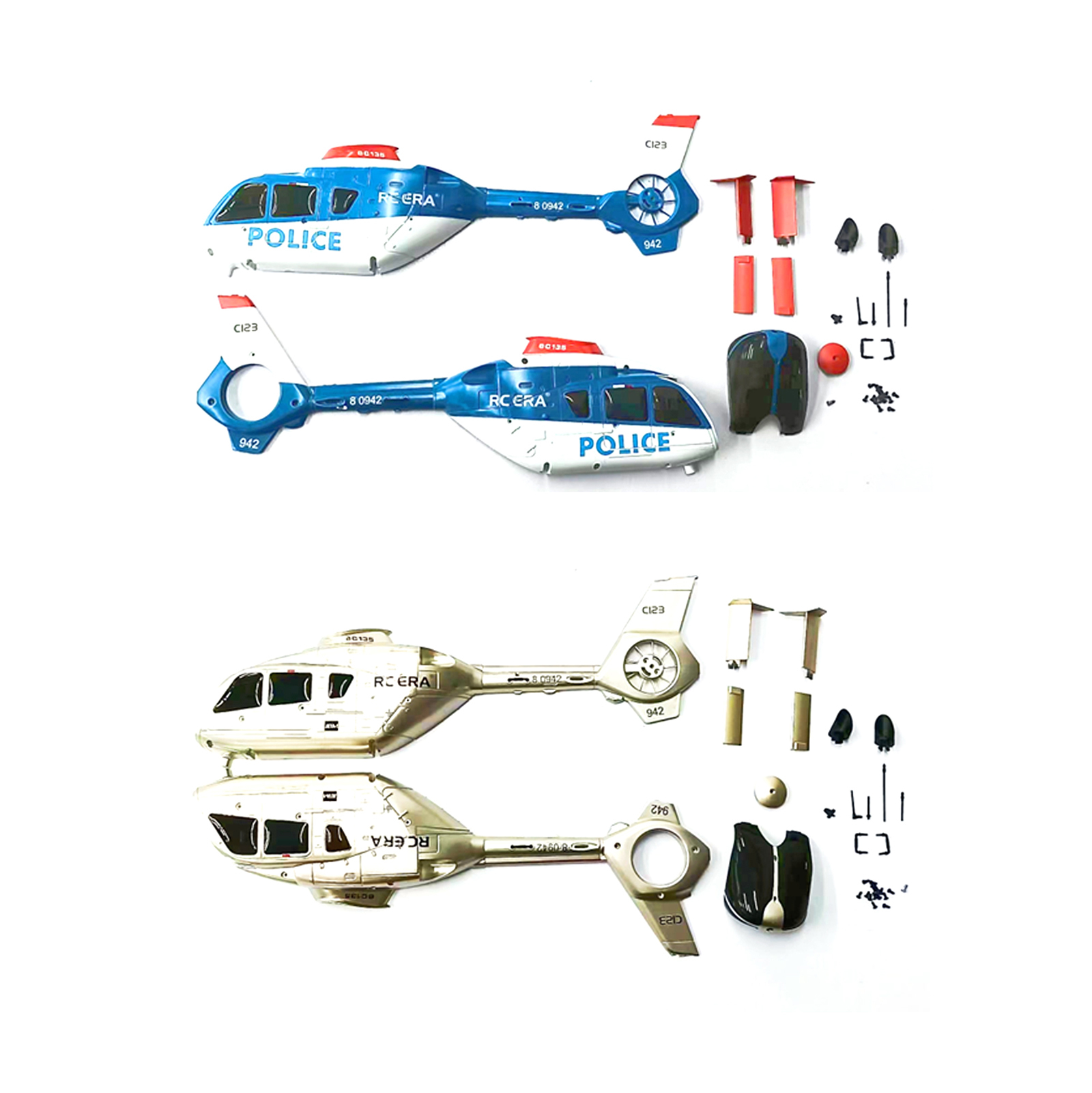 RC ERA C123 EC135 Fuselage Set