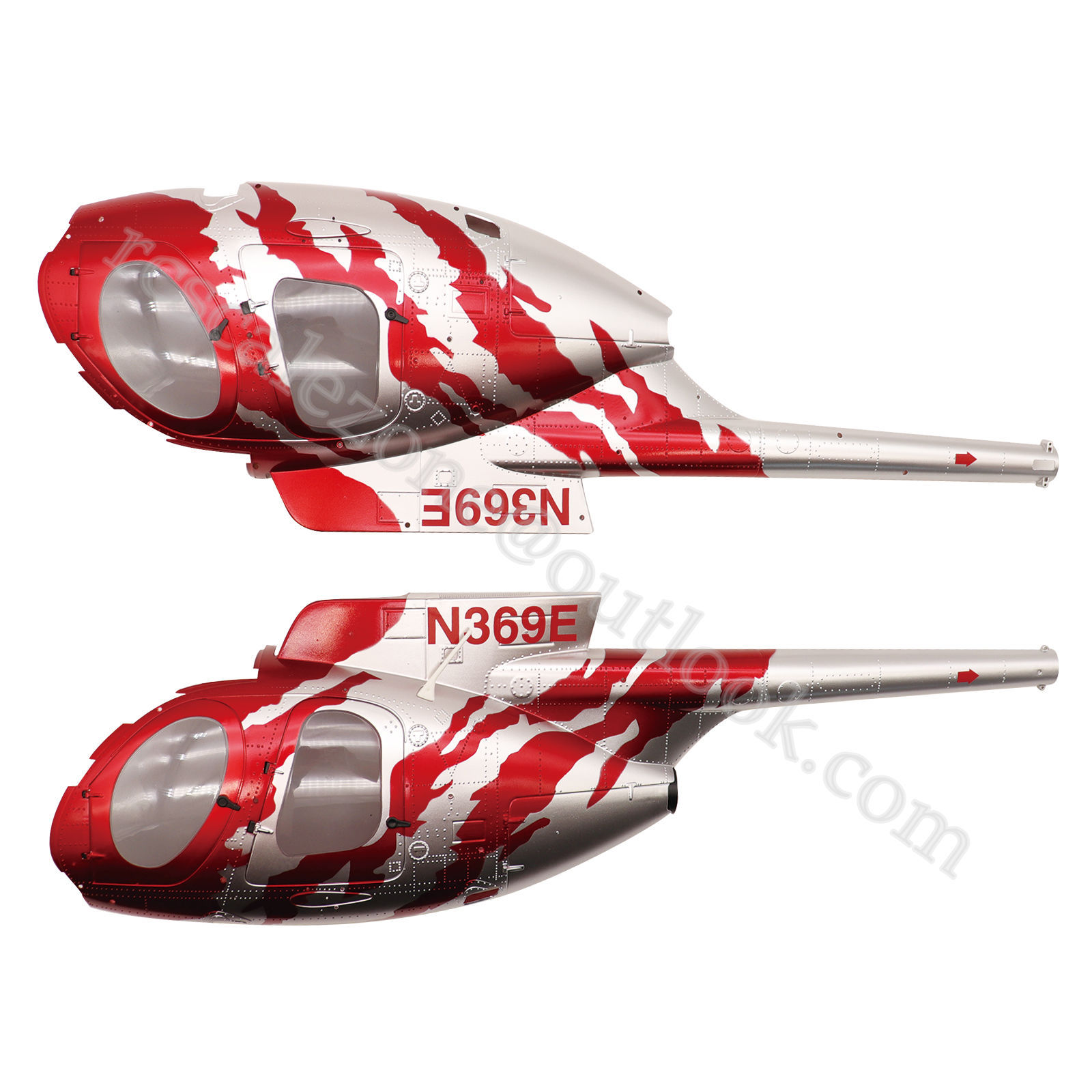 YuXiang F119S MD500 Fuselage Kit