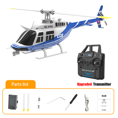 RC ERA C138 Bell 206 Gyro Stabilized Scale RC Helicopter - RTF