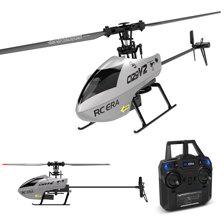 RC ERA C129V2 One Click 3D Rollover Micro RC Helicopter -RTF