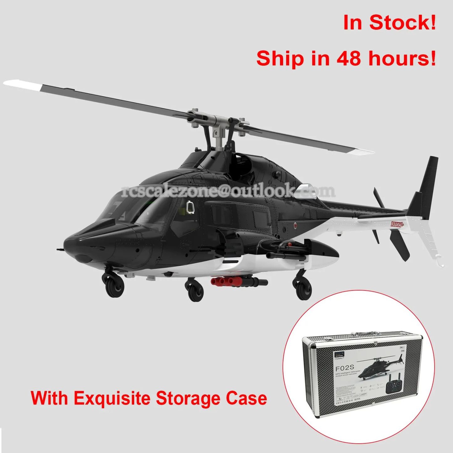 YUXIANG Airwolf F02S GPS Stabilized Helicopter - RTF