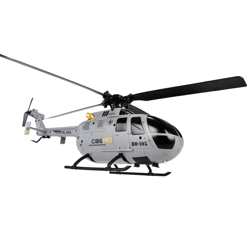 RC ERA C186 Pro BO105 Gyro Stabilization RC Helicopter - RTF