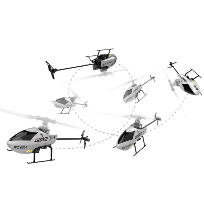 RC ERA C129V2 One Click 3D Rollover Micro RC Helicopter -RTF