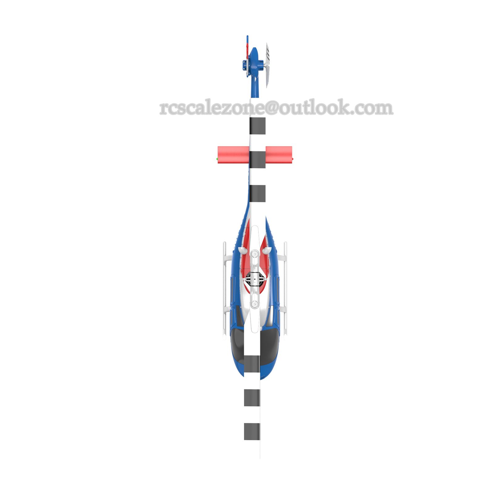 C138 Pro Bell 206 Brushless Auto Stabilized Helicopter RC ERA 