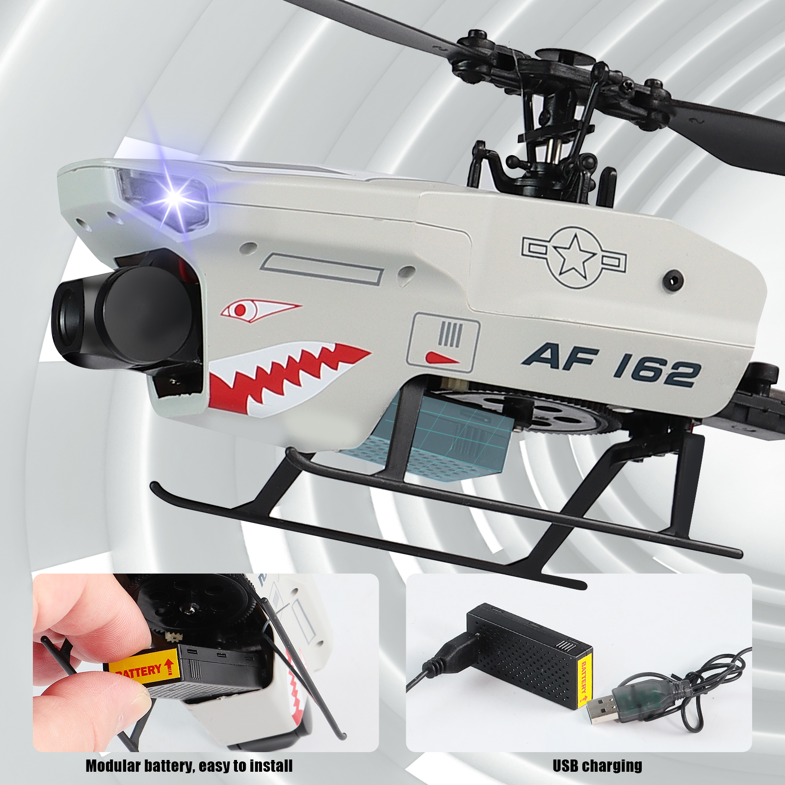 RC ERA A26 100 Size Optical Flow Positioning RC Helicopter with WiFi Camera -RTF