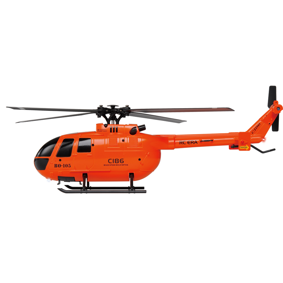 RC ERA C186 Pro BO105 Gyro Stabilization RC Helicopter - RTF