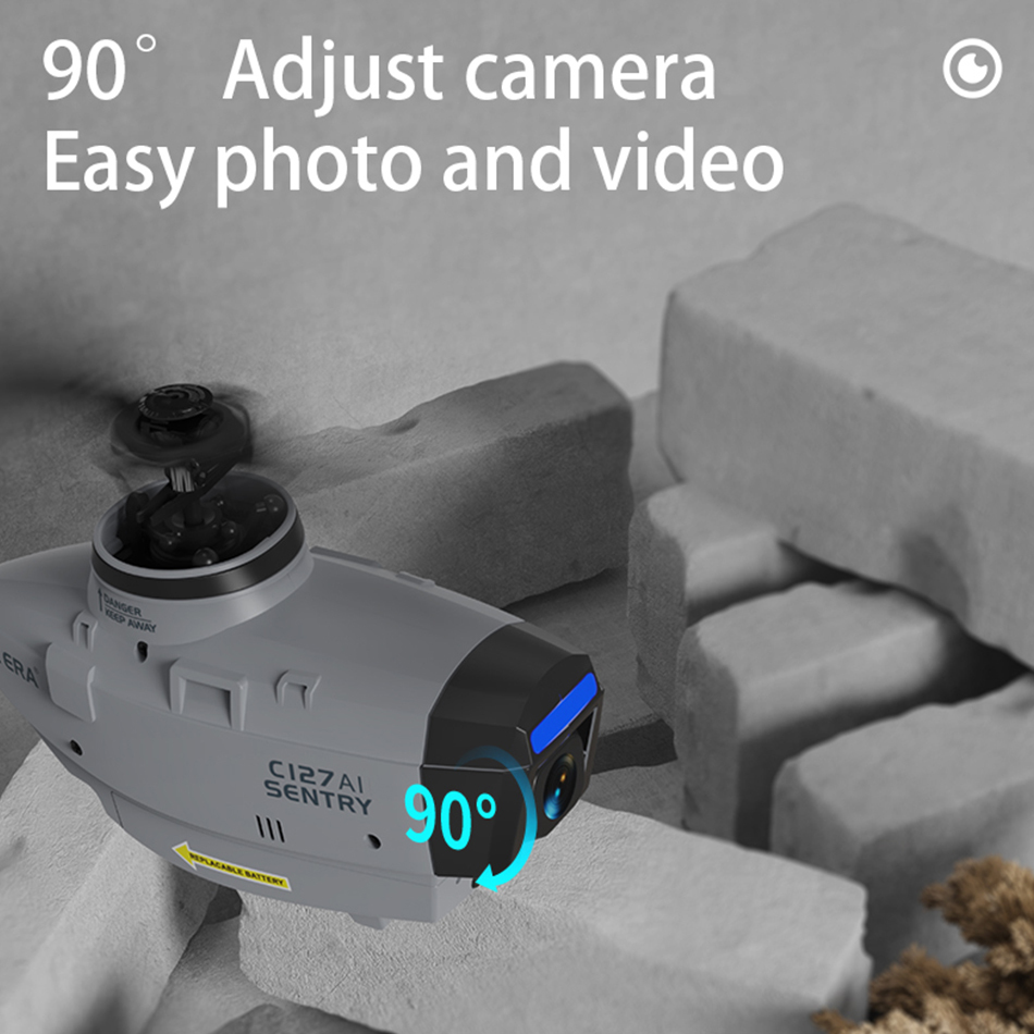 RC ERA C127 AI Recognition Mini RC Helicopter with 1080P Camera - RTF