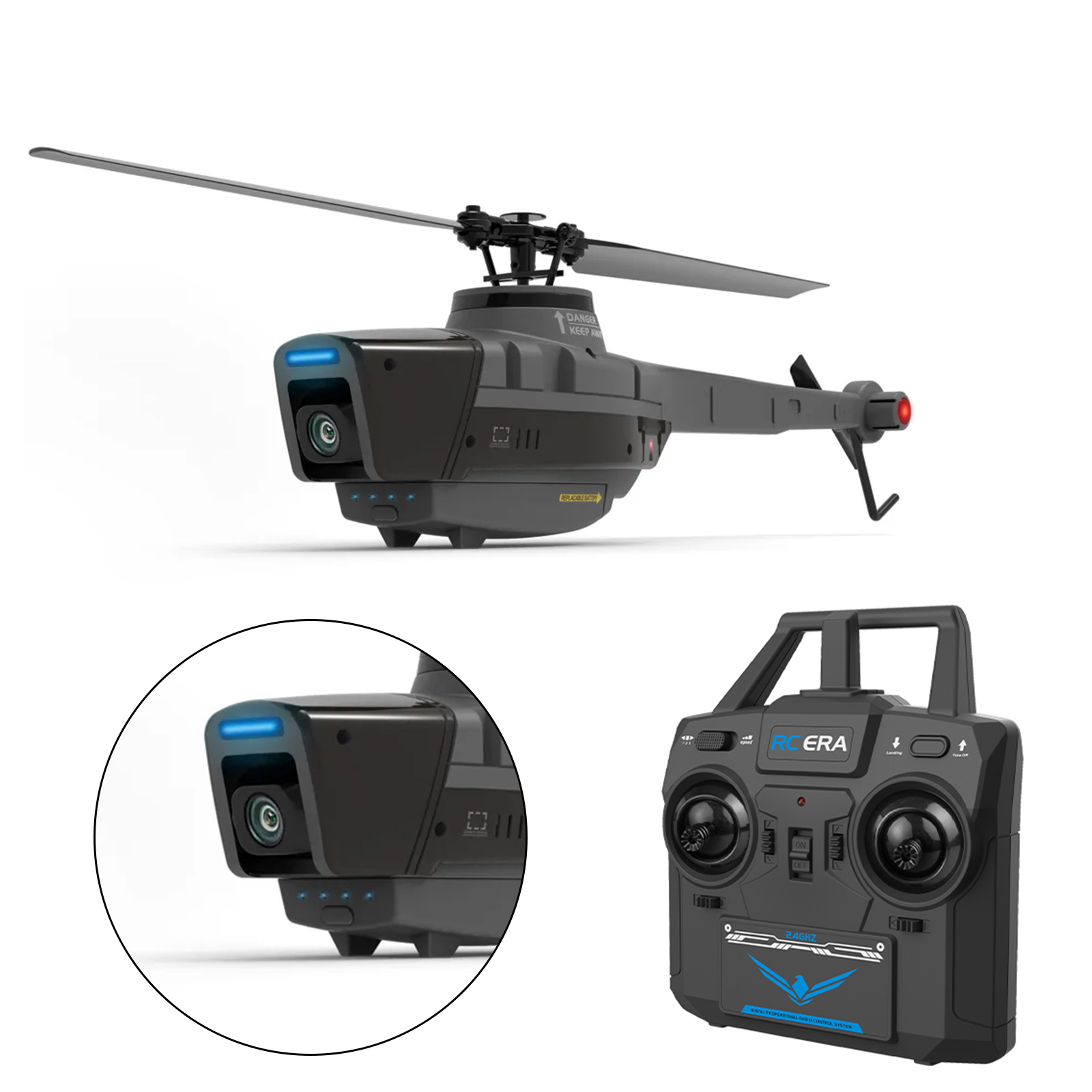 RC ERA C128 RC Helicopter with WIFI Camera - RTF