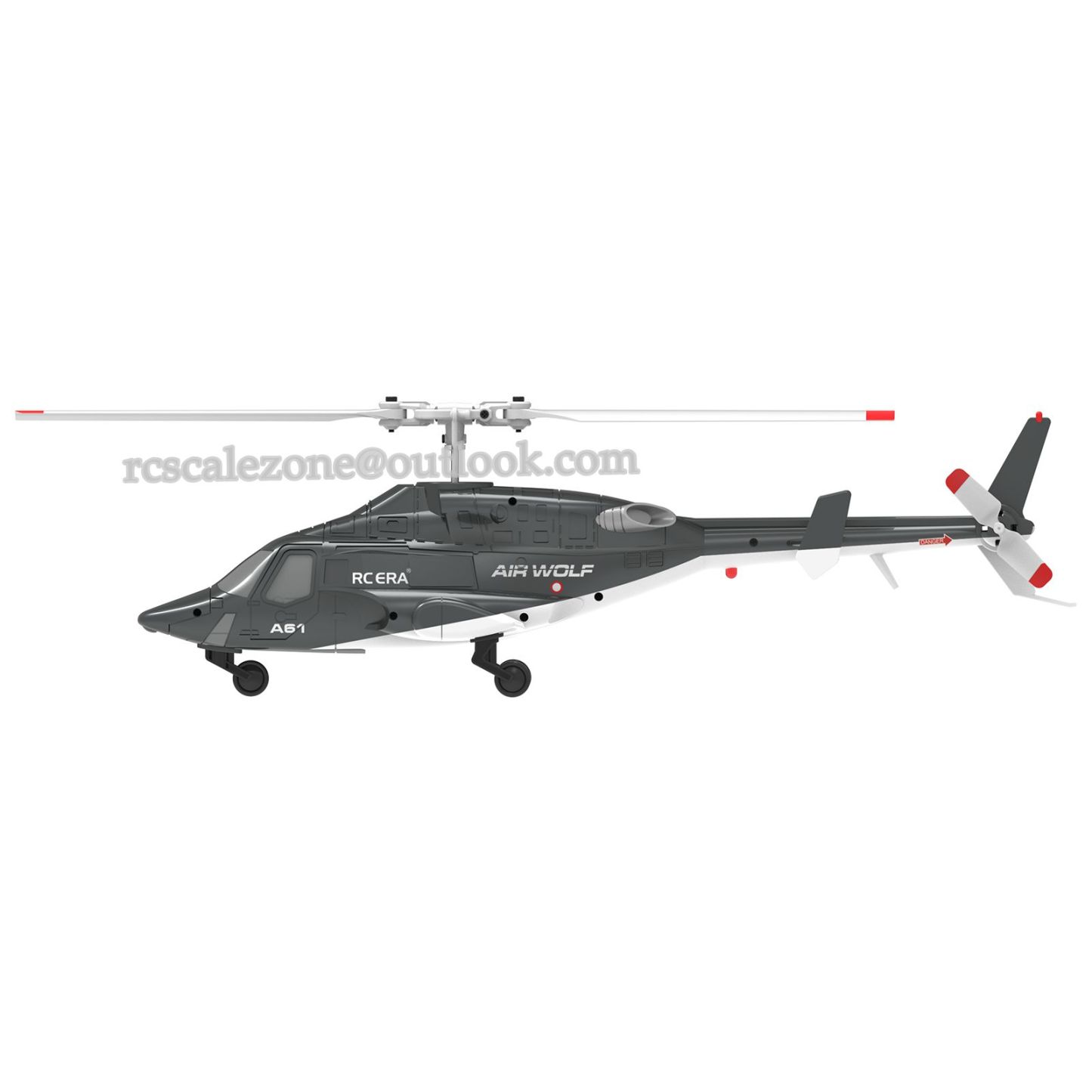 RC ERA Mini Airwolf A61 Gyro Stabilized Helicopter
