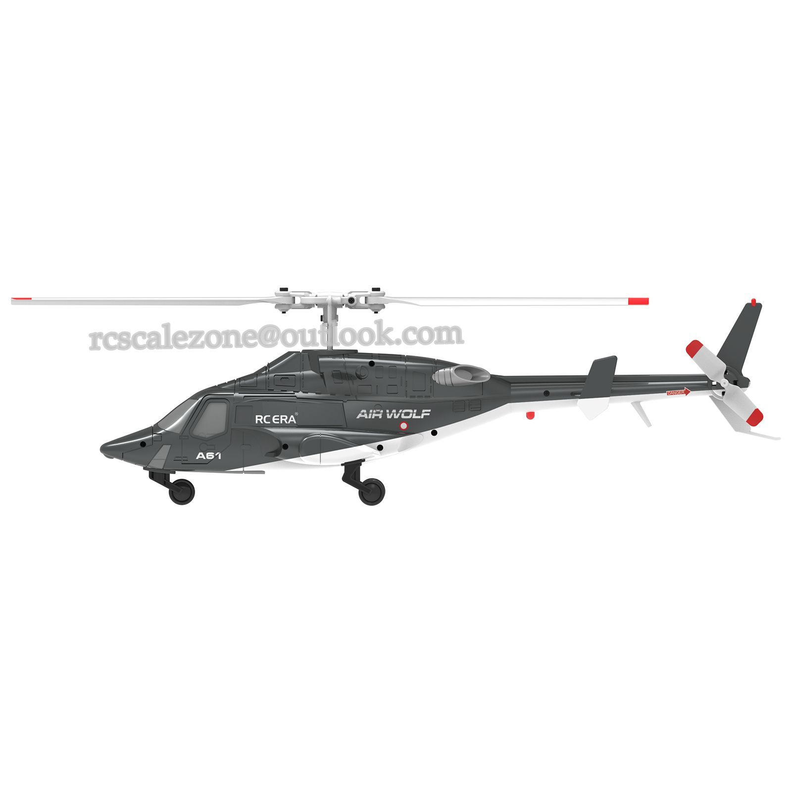 RC ERA Mini Airwolf A61 Gyro Stabilized Helicopter