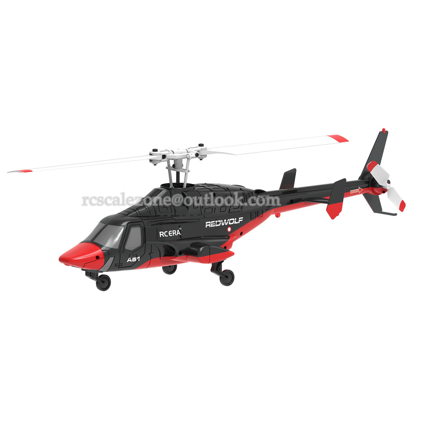 RC ERA Mini Airwolf A61 Gyro Stabilized Helicopter