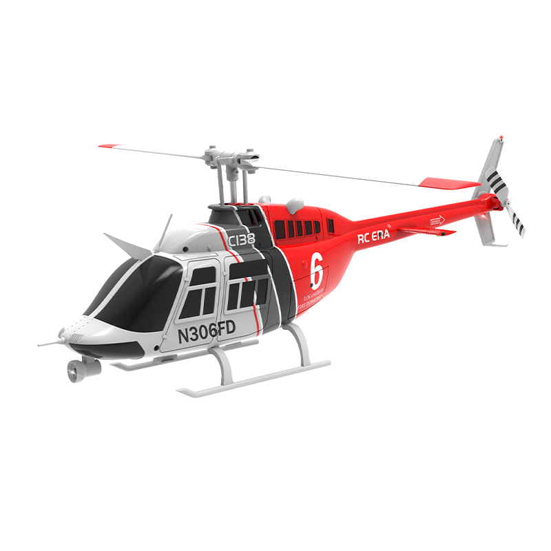 RC ERA C138 Bell 206 Gyro Stabilized Scale RC Helicopter - RTF