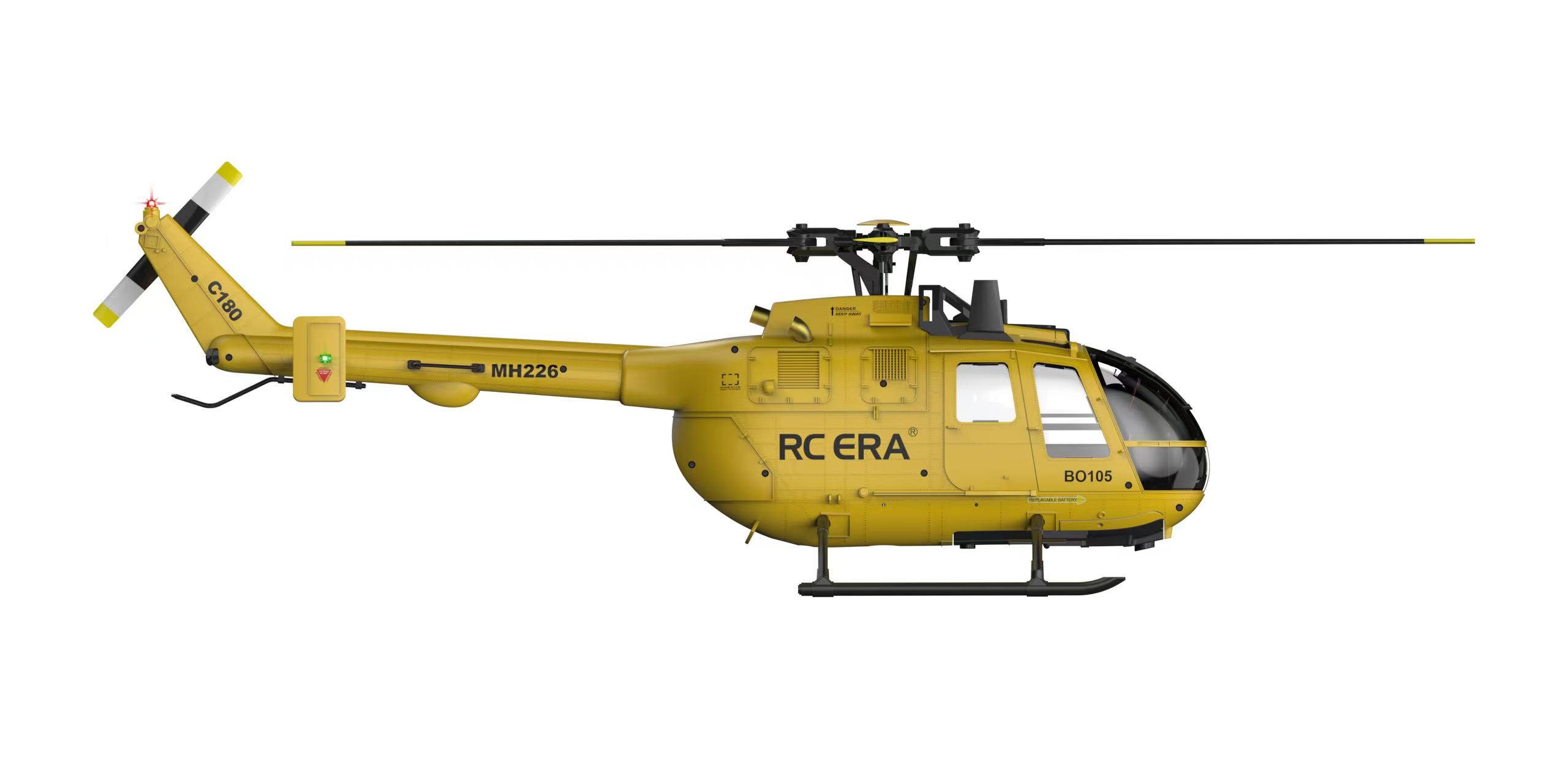 C180 RC ERA Brushless BO105 Auto Stabilized RC Helicopter