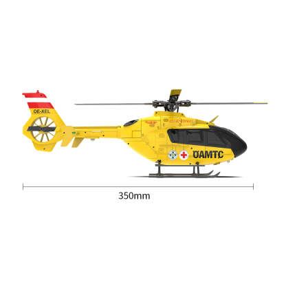 YuXiang F06 1:36 EC135 Scale Flybarless RC Helicopter -RTF (Yellow Fuselage)