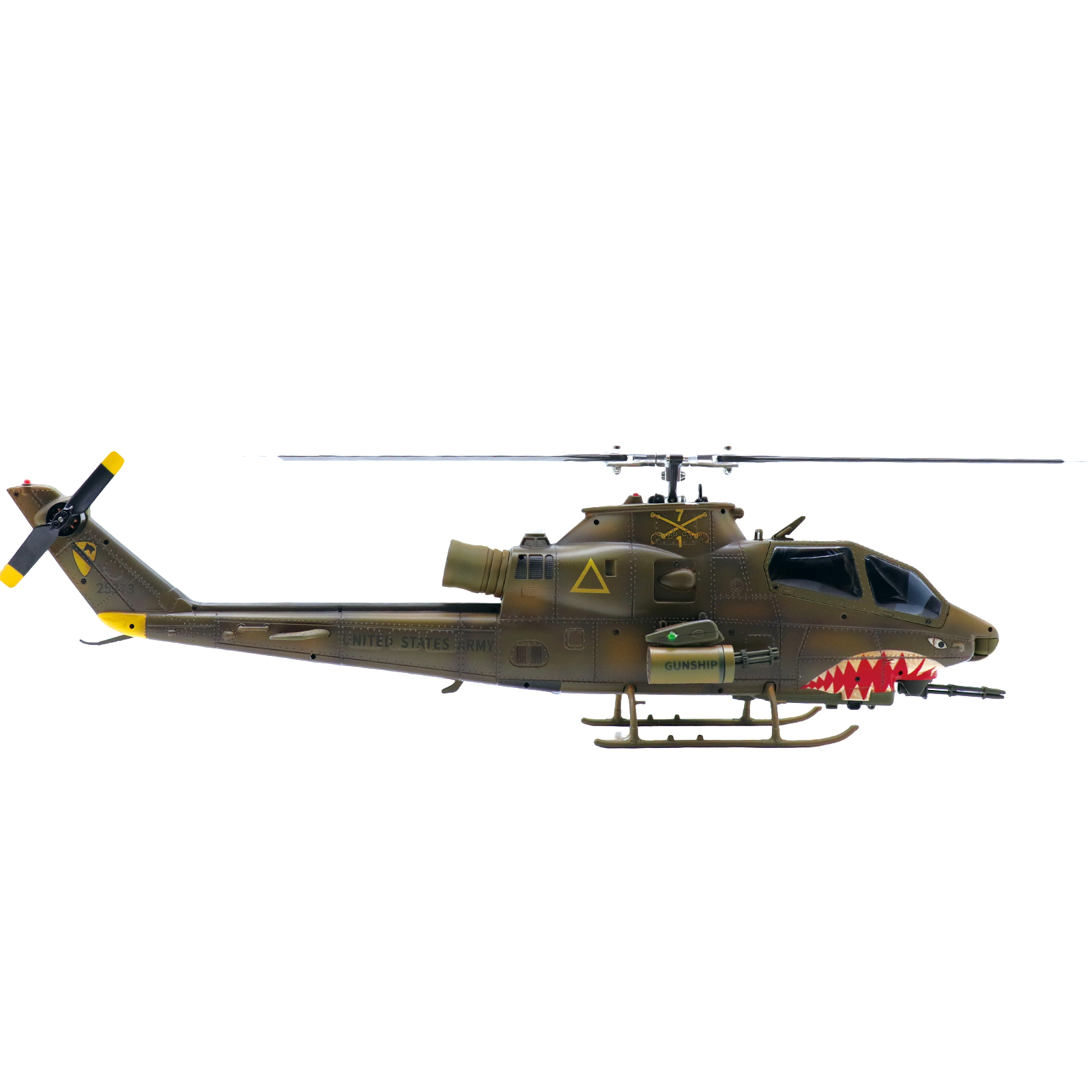 YUXIANG F112S Green Weathered AH-1 Cobra GPS Helicopter